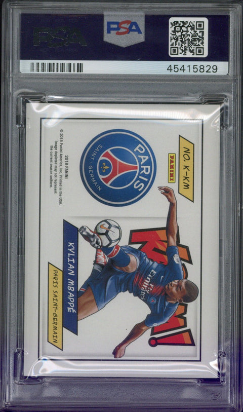 2018 Panini KABOOM! Kylian Mbappe #KM PSA 10