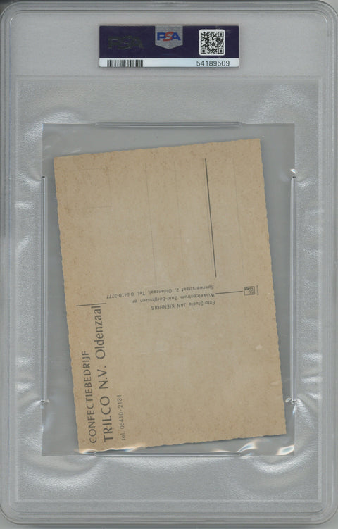 1966 Vita Nova Trilco Postcard Johan Cruyff ROOKIE PSA 4 VGEX