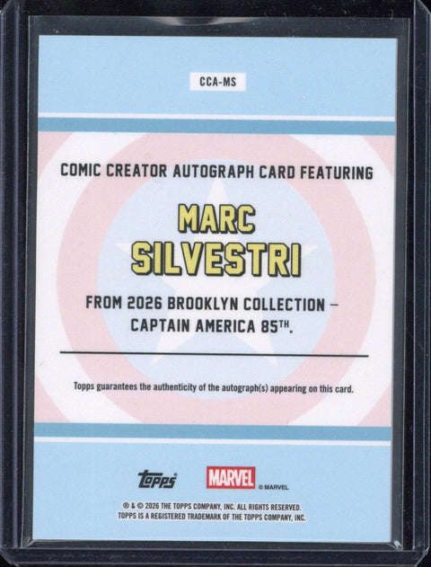 2026 Topps Brooklyn Collection Marc Silvestri  Autograph /5
