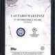 2025-26 Topps Chrome UCC Lautaro Martinez Veni Vidi Vici #VVV-5