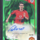 2025-26 Topps Chrome UCC Gary Neville Green Lava Autograph /99 #CLA-GN