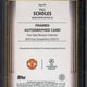 2024-25 Topps Museum UCC Paul Scholes Framed Autograph /75 #FA-PS
