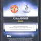 2025-26 Topps Chrome UCC Ryan Giggs Road to Glory Autograph /50 #RTG-RG