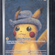 Pikachu Grey felt Sealed Raw #085