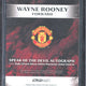 2024-25 Topps Chrome Deluxe Edition Manchester United Wayne Rooney Autograph /5 #SD-WR
