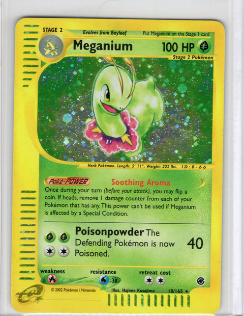 2002 Pokémon Expedition Meganum Holo 18/165 - EU