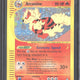 2002 Pokémon Aquapolis Arcanine Holo H2/H32 - EU - 2