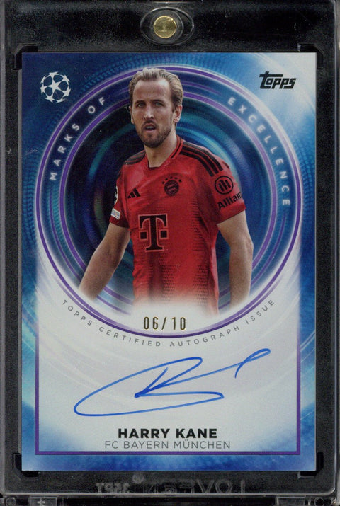 2025-26 Topps UCC Harry Kane Marks of Excellence Autograph /10 #ME-HK1