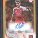 2025-26 Topps UCC Martin Odegaard Orange Foil Autograph /25 #BA-MO