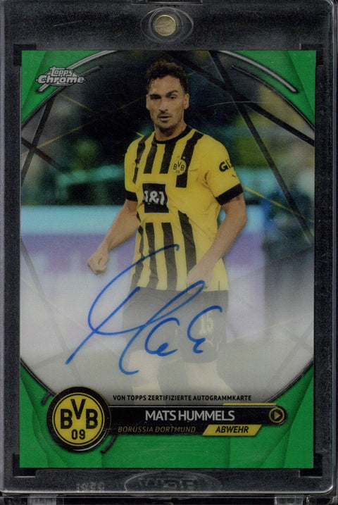 2022-23 Topps Chrome BVB Mats Hummels On Card Autograph /25 #BDA-MH