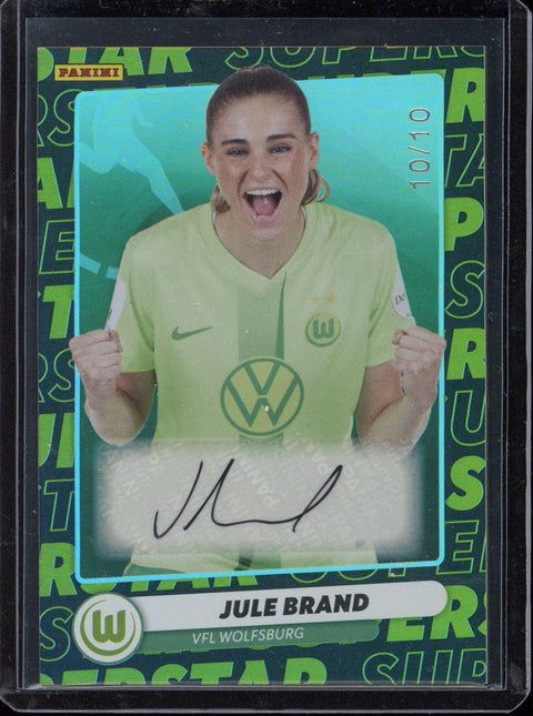 2024-25 Panini Women Bundesliga Jule Brand Superstar Autograph /10 #AUSUP-01