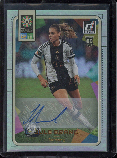 2023 Panini Donruss Women's FIFA World Cup Jule Brand RC Autograph #212