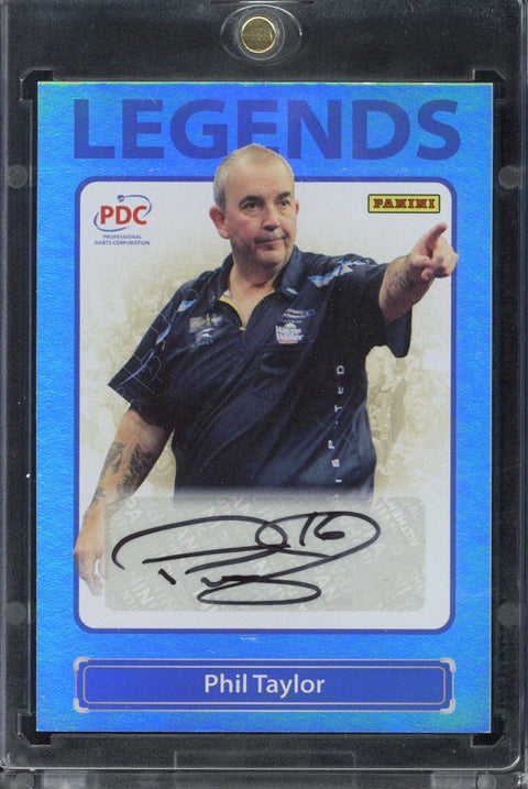2024 Panini PDC World Championship Phil Taylor Legends Autograph /75 AULEG-10