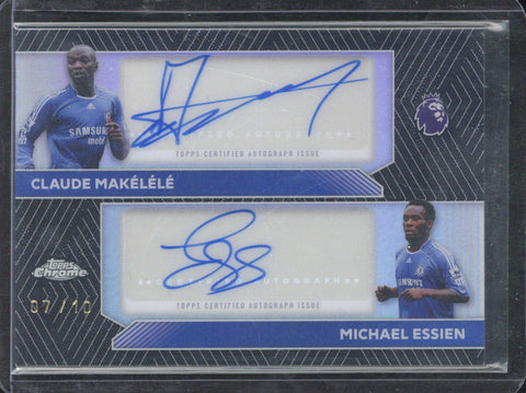 2025-26 Topps Chrome Premier League Makelele / Essien Dual Autograph /10 CDA-ME