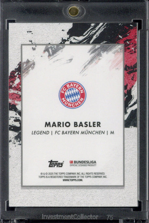 2024-25 Topps Inception Bundesliga Mario Basler Legacy 1/1