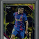 2021-22 Topps Chrome UCL Pedri Black & Gold Starball Refractor /30 #89 PSA 10