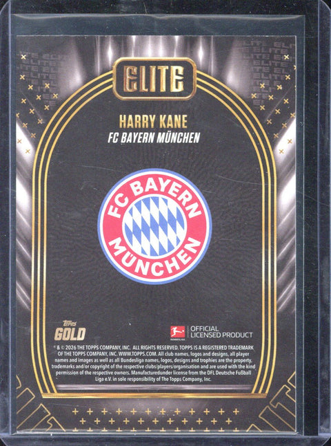 2025-26 Topps Gold Bundesliga Harry Kane Elite /10