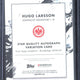 2024-25 Topps Inception Bundesliga Hugo Larsson Star Quality Autograph /75