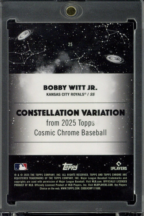 2025 Topps Cosmic Chrome Bobby Witt JR. Constellation #25