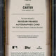 2024 Topps Museum Baseball Evan Carter Framed Autograph /10 #FMA-EC