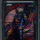 2024 Topps Finest F1 Max Verstappen Red Black Vapor Refractors /20 #1 BGS 9