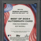 2024 Topps Bowman's Best Roman Anthony Best of 2024 Autograph #B24RA PSA 10