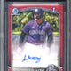 2025 Topps Bowman Chrome Alessander De La Cruz Red Wave Refractor Autograph /5 #CPAAD BGS 9