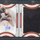 2024 Panini National Treasures WWE Liv Morgan Superstar Signature Jumbo Material /35 #SJ-LVM