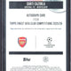 2025-26 Topps Finest UCC Santi Cazorla Autograph /50 #BA-SC