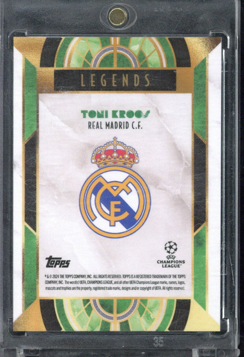 2024-25 Topps Deco UCC Toni Kroos Legends Autograph /99