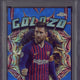 2023-24 Topps Chrome UCC Lionel Messi Golazo Blue Wave #GL5 PSA 9