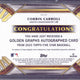 2023 Topps Five Star Baseball Corbin Carroll RC Golden Graphs Autograph /25 #GG-CC