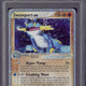 2004 Pokemon EX Swampert Ex-Holo Magma vs Aqua #95 PSA 8