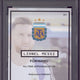2025 Topps Focus Argentina Lionel Messi Gold Foilfractor 1/1 #24 PSA 8