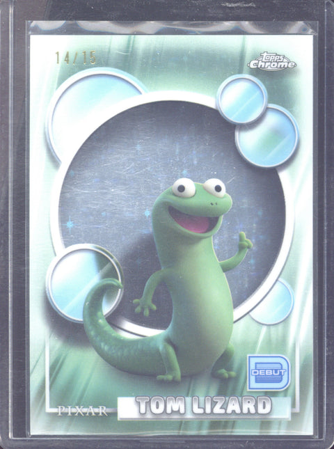 2026 Topps Chrome Disney Tom Lizard Debut When You Wish Upon A Star Refractor /15 #114