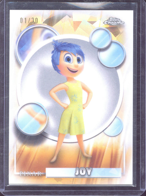 2026 Topps Chrome Disney Joy Pearl Sapphire Refractor /30 #171
