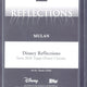 2026 Topps Chrome Disney  Mulan Reflections #R-3