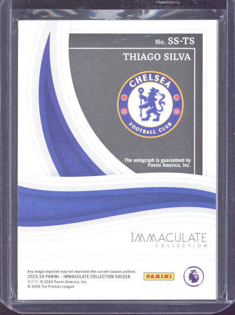2023-24 Panini Immaculate Thiago Silva Autograph /50 #SS-TS