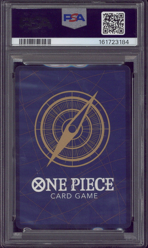 2024 One Piece OP09 EN Shanks Wanted Alternate Art #004 PSA 9