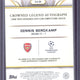 2024-25 Topps Reverence UCC Dennis Bergkamp Crowned Legend Autograph /25 #CLA-DB