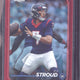 2024 Topps Chrome Football CJ Stroud Red Refractor /5 #83