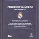 2025-26 Topps UCC Knockout Federico Valverde Autograph /99