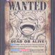 2024 One Piece OP09 EN Monkey D. Luffy Wanted Alternate Art #119