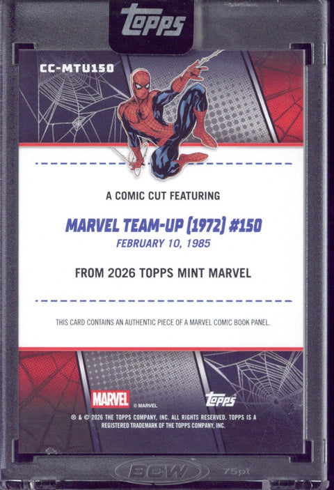 206 Topps Marvel Mint Marvel Team-Up 1972 #150 1/1 #CC-MTU150