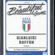 2024-25 Panini Donruss Gianluigi Buffon The Beautiful Game Autograph Pink Laser #BG-BUF