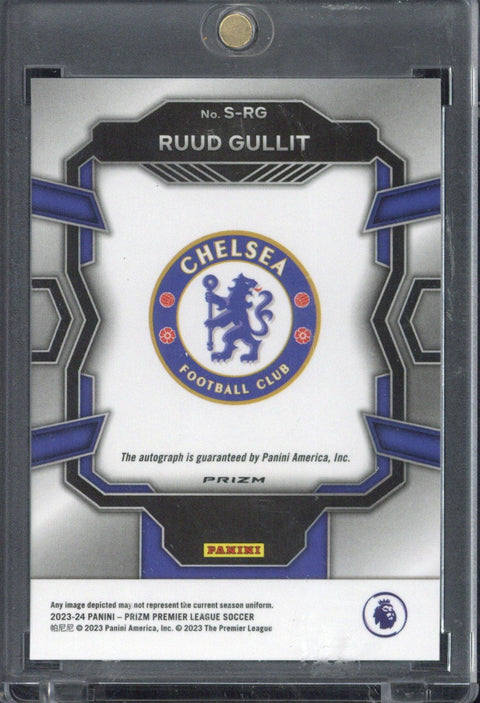 2023-24 Panini Prizm Premier League Ruud Gullit Choice Autograph #S-RG