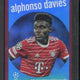 2022-23 Topps Chrome UCL Alphonso Davies 1959 Red Foil /5