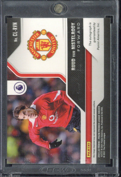 2021-22 Panini Prizm Ruud van Nistelrooy Club Legends Autograph #CL-RVN