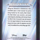 2026 Topps Chrome Disney Mad Hatter Orange Sapphire /25 #76