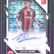 2025-26 Topps Chrome Bundesliga Nathaniel Brown Black Geometric Autograph /10 #BA-NB